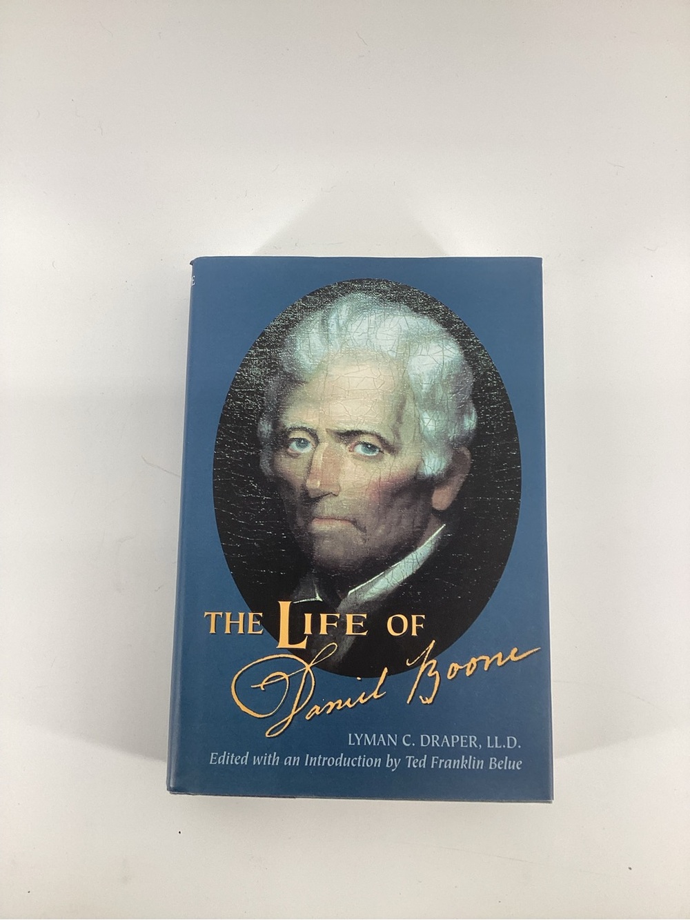 The Life of Daniel Boone Hardcover Book - Blue Cover